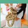 2024 New Realistic Plush Snake Toy Large Soft Stuffed Animal For Prank Gifts
