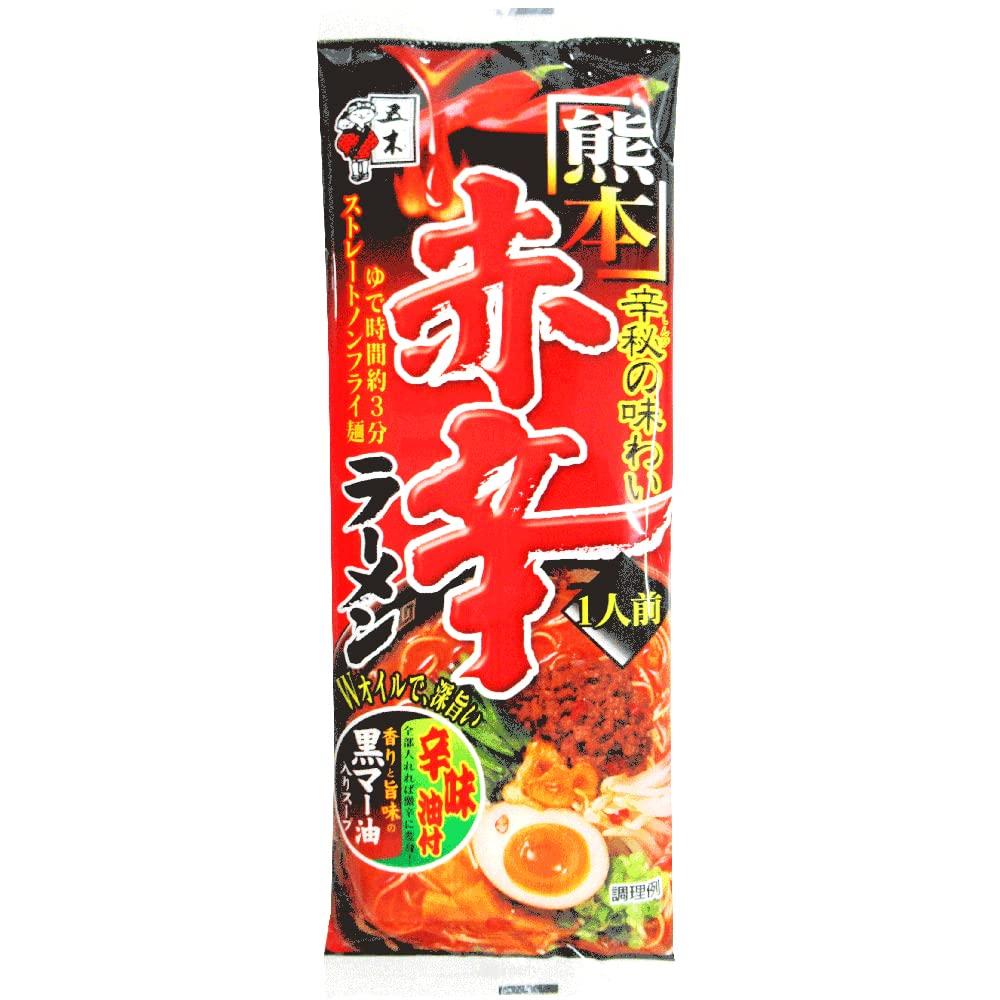Itsuki Foods Kumamoto Spicy Red Ramen, 120g x 20 packs
