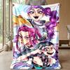 Coperta Morbida Calda Leggera in Flanella Stampata Kpop Demon Hunters Coperta per Tutte le Stagioni per Divano Letto Campeggio Decorazione Casa Regalo di Festa