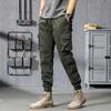 Men's New Functional Style Retro Casual Multi-pocket Leggings Elastic Outdoor Versatile