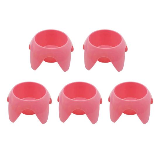 Color Cup Holder for Beach with Bold Colors Stackable Portable Drink Organizer Phones Snacks Sunscreen Sand-Free Travel Camping Picnic Family Outings