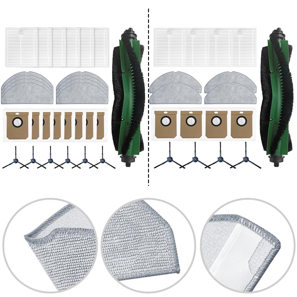 Robot Vacuum Accessories Easy Installation Parts Effective Dirt Capture