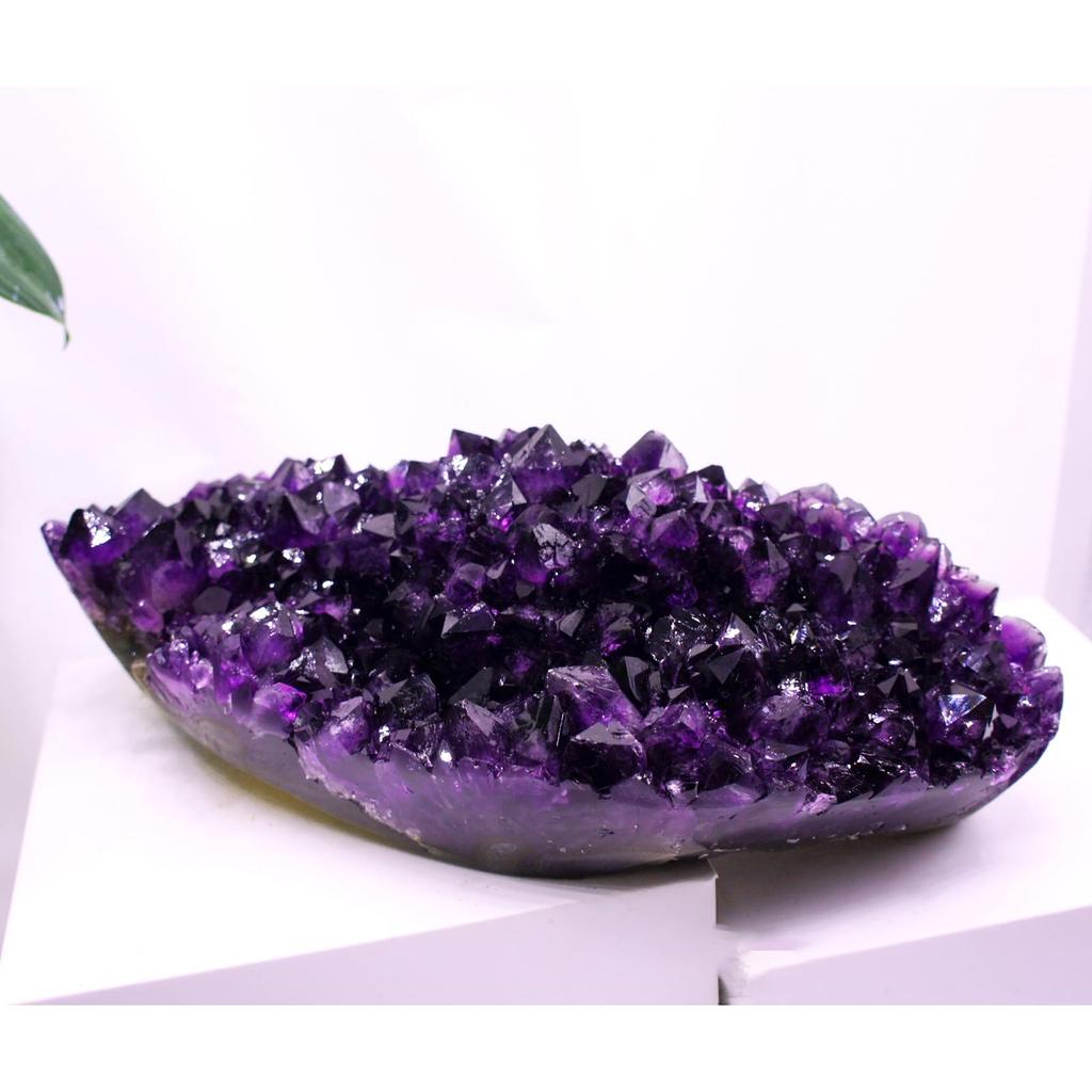 Amethyst Natural Carefully High Purple Crystal Raw Feng Good Purple Crystal [TANAKA YA] Cluster, Stone, Selected, Quality, Approx. 1909058mm,