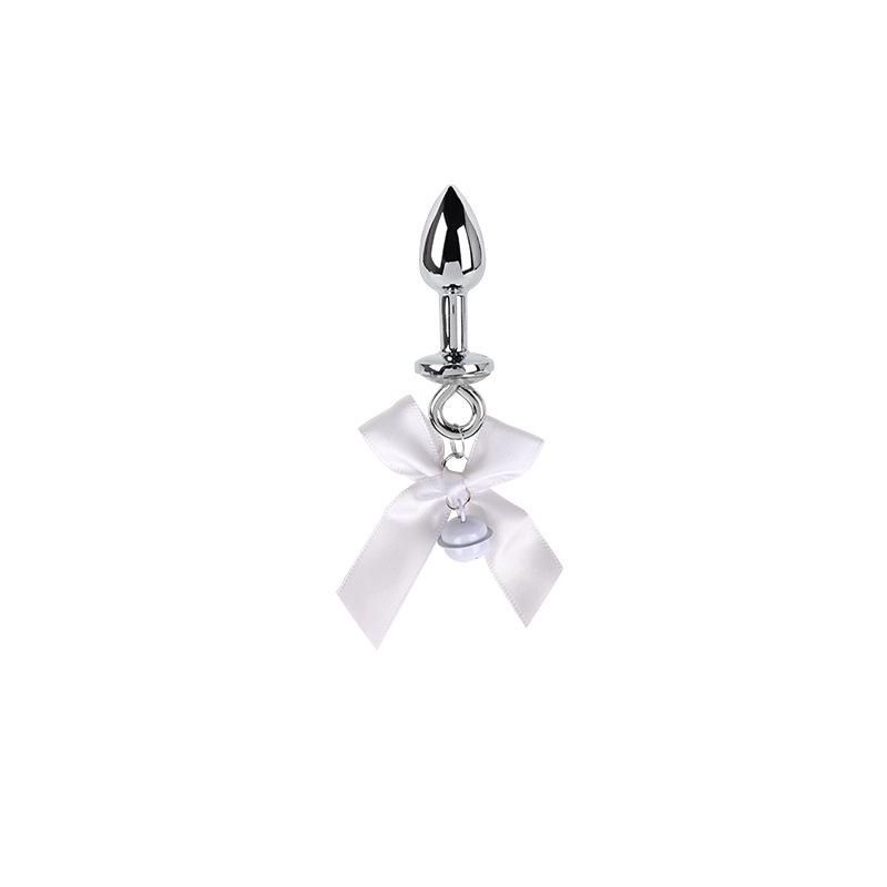 Bow Knot Bell Nipple Clamps & Anal Plugs Set – Couple's Intimate Toys Collection