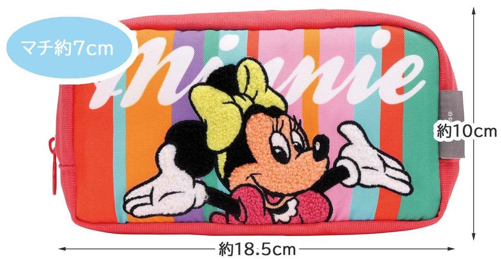 Skater Disney Retro Minnie Mouse Pencil Case ZPC1-A