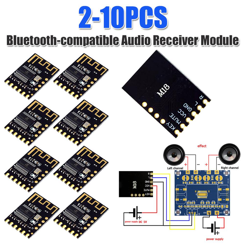 Stereo Audio Receiving Lossless Module Bluetooth-compatible Wireless HiFi Stereo Lossless MP3 Music Decoder Board