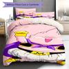 Majin Buu Pattern Bedding,Quilt Set Quilt Cover Pillowcase Home Birthday Gift (1 * Duvet Cover + 2 * Pillowcase, Without Core)