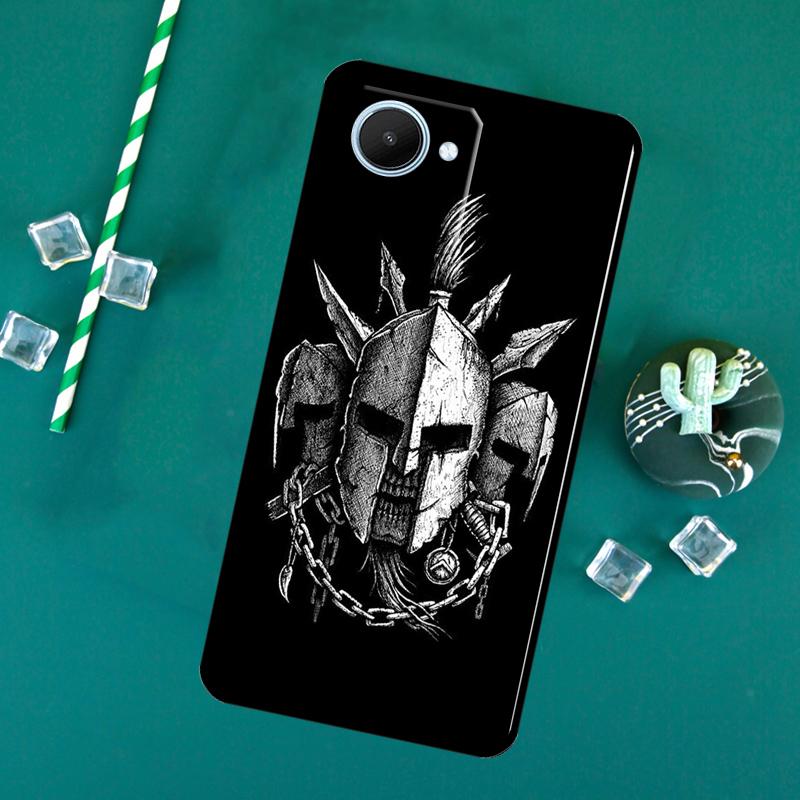 Spartan For Realme C71 C75 C55 C53 C67 C61 C33 C63 C51 10 11 12 13 14 Pro Plus C65 GT7 15 Pro Case