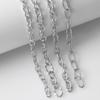 Oval Thread Stainless Steel & Titanium Chain for DIY Jewelry Accessories