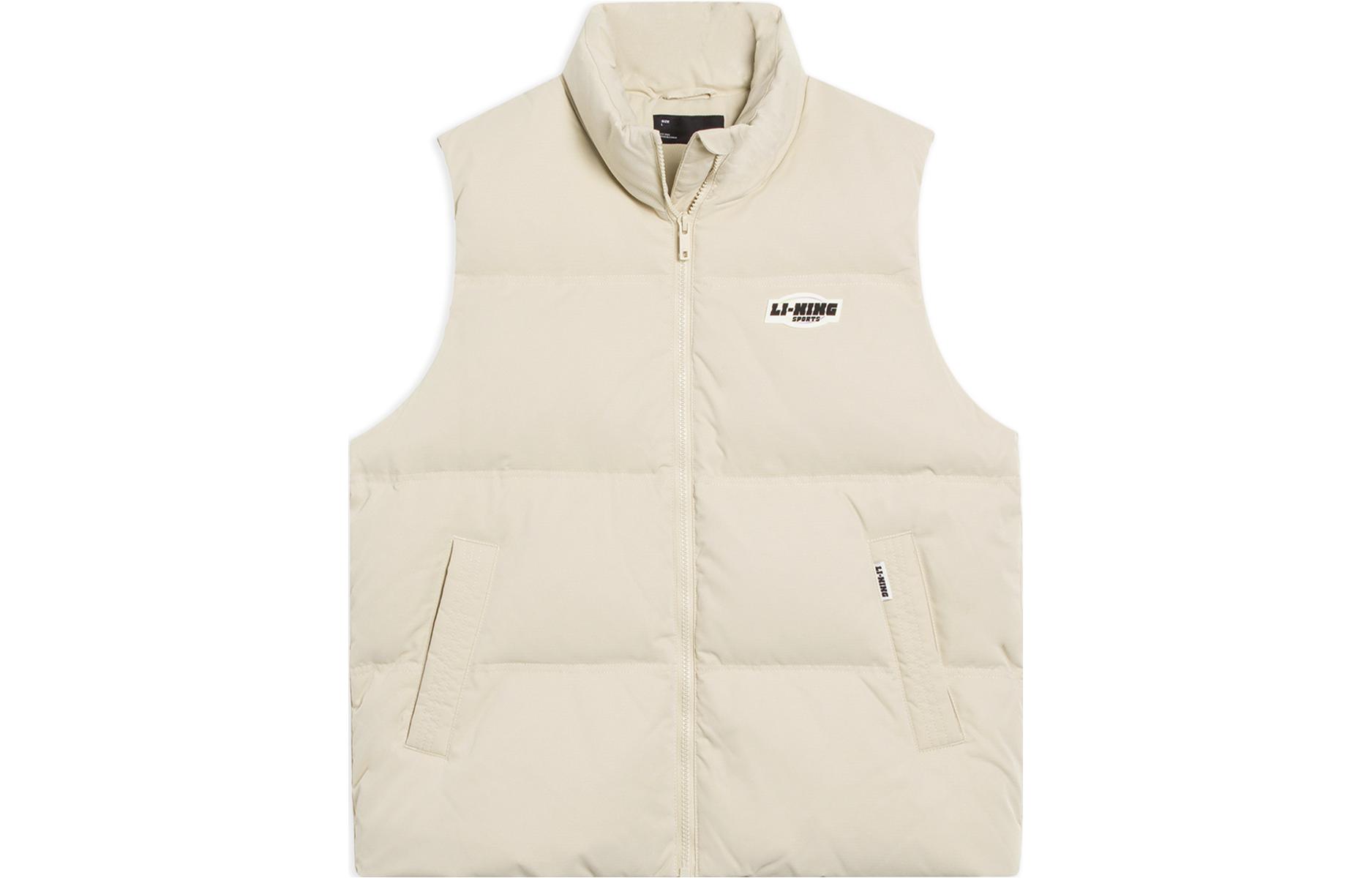 Li Ning Sports Trendy Collection Vest Women s Dusty Khaki AMRT060-1 M