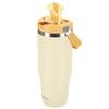 Thermal Mug With Straw And Spout For Coffee & Tea, Leakproof,