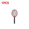 Handheld Bug Zapper Anti Mosquito Swatter Racket Multifunctional Electric Fly Swatter Battery Powered Insects Killer Racket