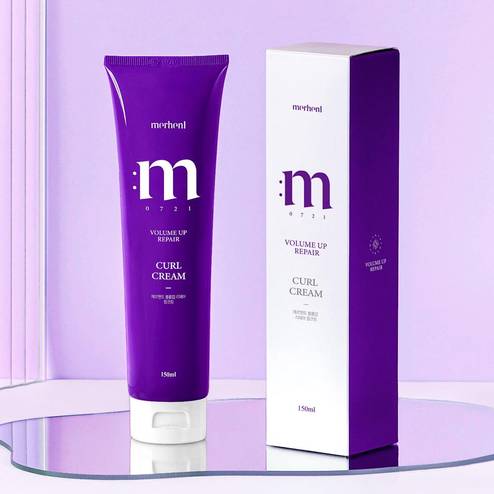 Merhent Volume Up Repair Curl Cream Essence