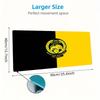 Malaysia Football Color Mouse Pad Large Gaming Table Cushion Non-slip Laptop Tablet Big Mousepad XXL Mat Mini PC Playmat With Lock edge