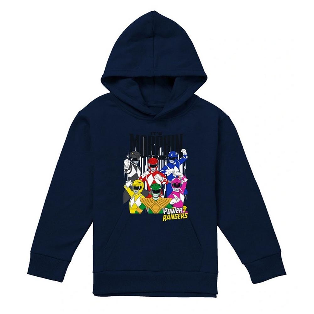 Power Rangers Childrens/Kids ItÂ´s Morphin Time Heather Pullover Hoodie