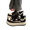 Fashion School Women Student Casual Shoes Autumn Lace-up Platform Woman's Skateboard Shoes Outdoor Wear-resistant Flats Sneakers Korean