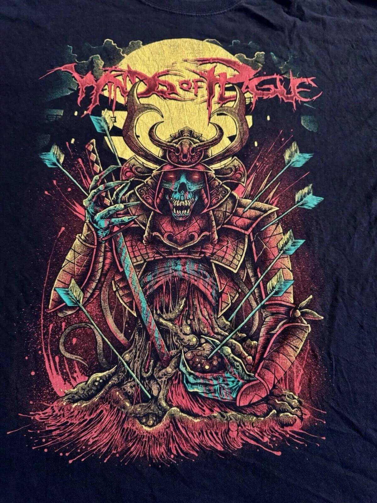 Winds of Plague Band Music Tour T-Shirt Cotton Full Size Unisex S-5XL XL