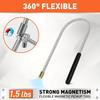 3-Piece Magnetic Pickup Tool Set - Telescoping 7-30.5 Inch & 5-25 Inch Flexible Retrievers with High-Strength Magnets, Durable