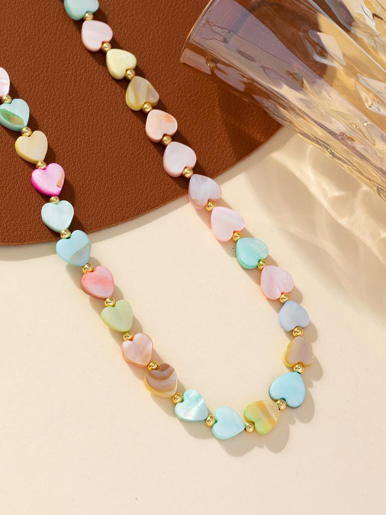 New Heart Necklace For Women Luxury-inspired, Refined Exclusive Design With Sophisticated French Charm Clavicle Chain