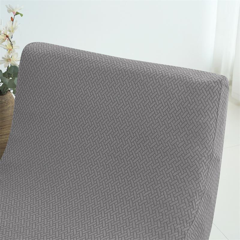 1 Stück Armloser Sofabezug Einfarbige Lounge-Sofa-Abdeckung Rundum-Schutz für Entspannungs-Lounge-Sofas