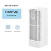 Portable Desktop Air Cooler with Night Light - Compact Household Electric Fan for Indoor Cooling and Humidification