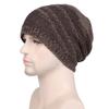 Men's Winter Knitted Beanie Hat Thickened Fleece Lined Warm Outdoor Sports Casual Slouchy Skull Cap for Cold Weather Protection