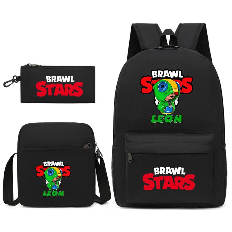 Brawl Stars Three-Piece Set pencil case