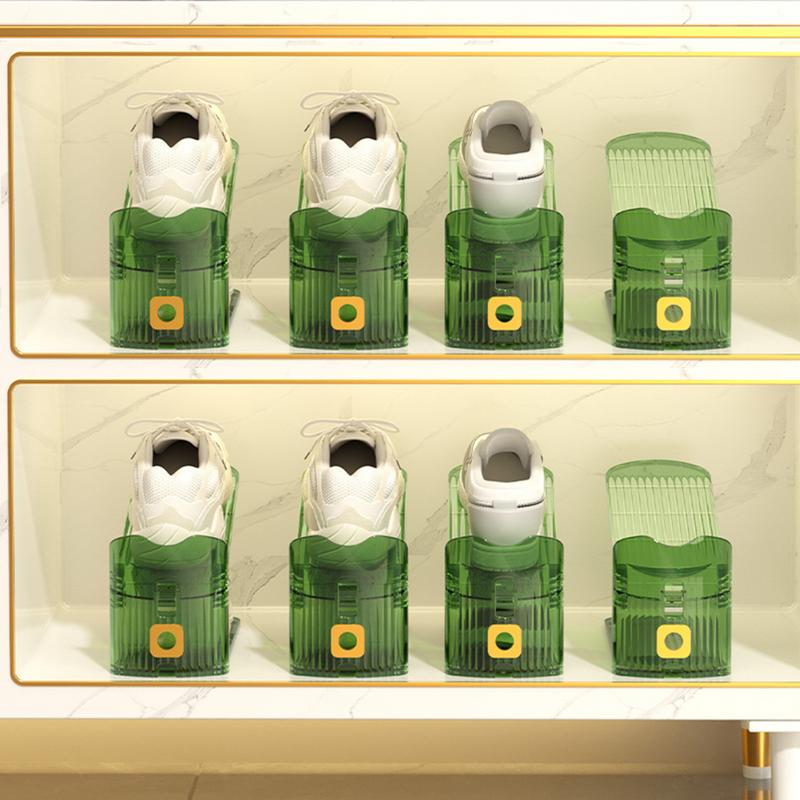 Shoe Slot Organizer 2X Double Layer Shoe Holders Shoe Storage Rack For Closet Organization Shoe Slots Organizer Double Deck Shoe