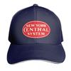 Vintage New York Central Railroad System Baseball Cap Snap Back Hat party Hat Hat Unisex Luxury New For Girls Unisexs