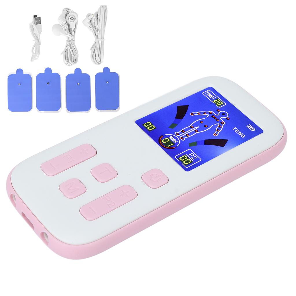 Professional Digital Pulse Massager Multifunctional Pain Relief Electrode Machine Pad Device