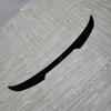 Car Rear Spoiler Cap Roof Wing Modified Decoration Accessories For Ford Fiesta ST Line MK6 MK6.5 2008-2017 Gloss Black Tuning