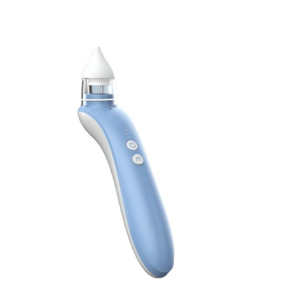 

Deep Cleaning Infant Nose Cleaner Portable Newborn Nose Sucker For Babies синій