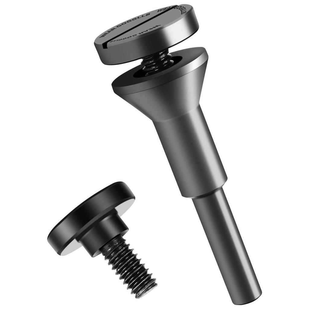1 ks Montážní trn pro řezné kotouče, 6 mm, 10 mm otvor Řezný kotouč, Brusný kotouč Pilový list pro přímou brusku Rotační nástroj