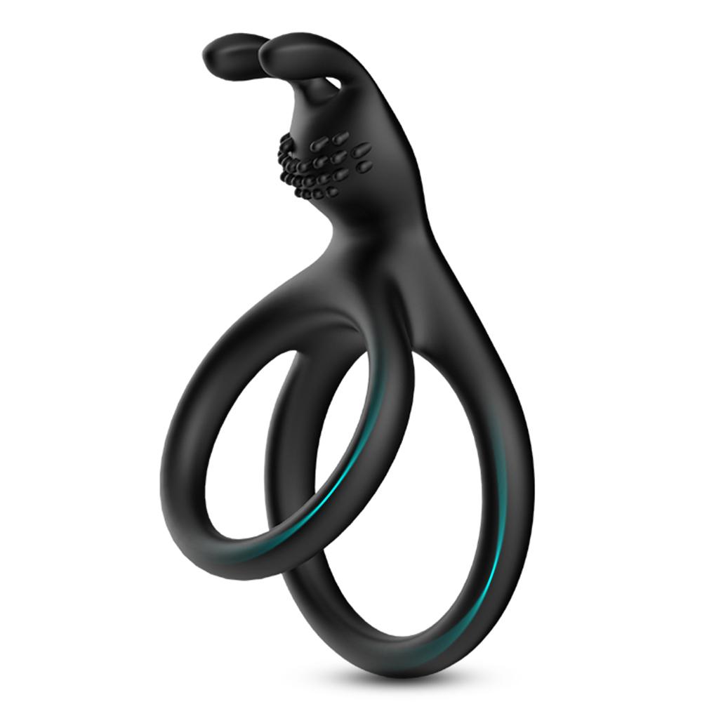 New Silicone Penis Rings Cock Ring Clitoral Stimulation Delay Ejaculation Male Masturbator Sex Toys For Couple Adult Sex