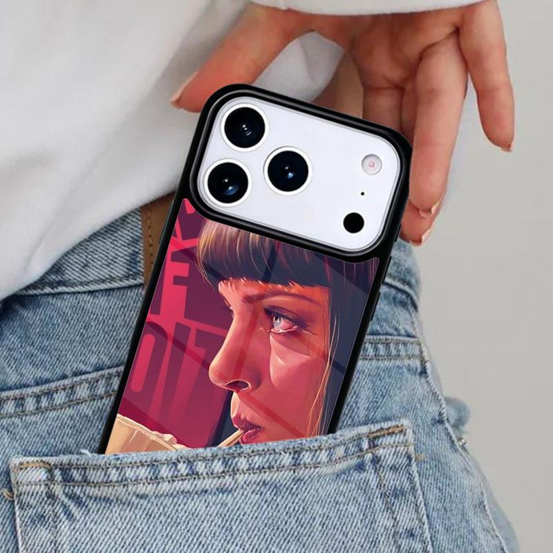 Vintage Movie Film Pulp Fiction Phone Case for iPhone 17ProMax 12 13 14 15 16e 17 Pro Max Plus Air Cover