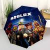 Roblox: Play Create Explore Outdoor Automatic Umbrella Retractable Design with 8-Rib Durability Sturdy Construction for Women/Men