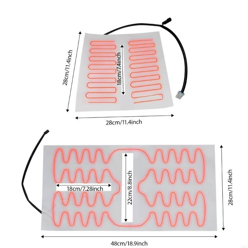 28GC Long Permanent Heated Chair Component Assembly For 2003 2007 Vehicle Interior Improve