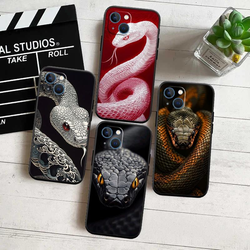 BH15 Cobra Snake Phone Case for Samsung Galaxy A11 A12 A13 A15 A52S A53 A55 A56 A70 A71 A72 A73 F06 F16 F56 S10 Plus S10e