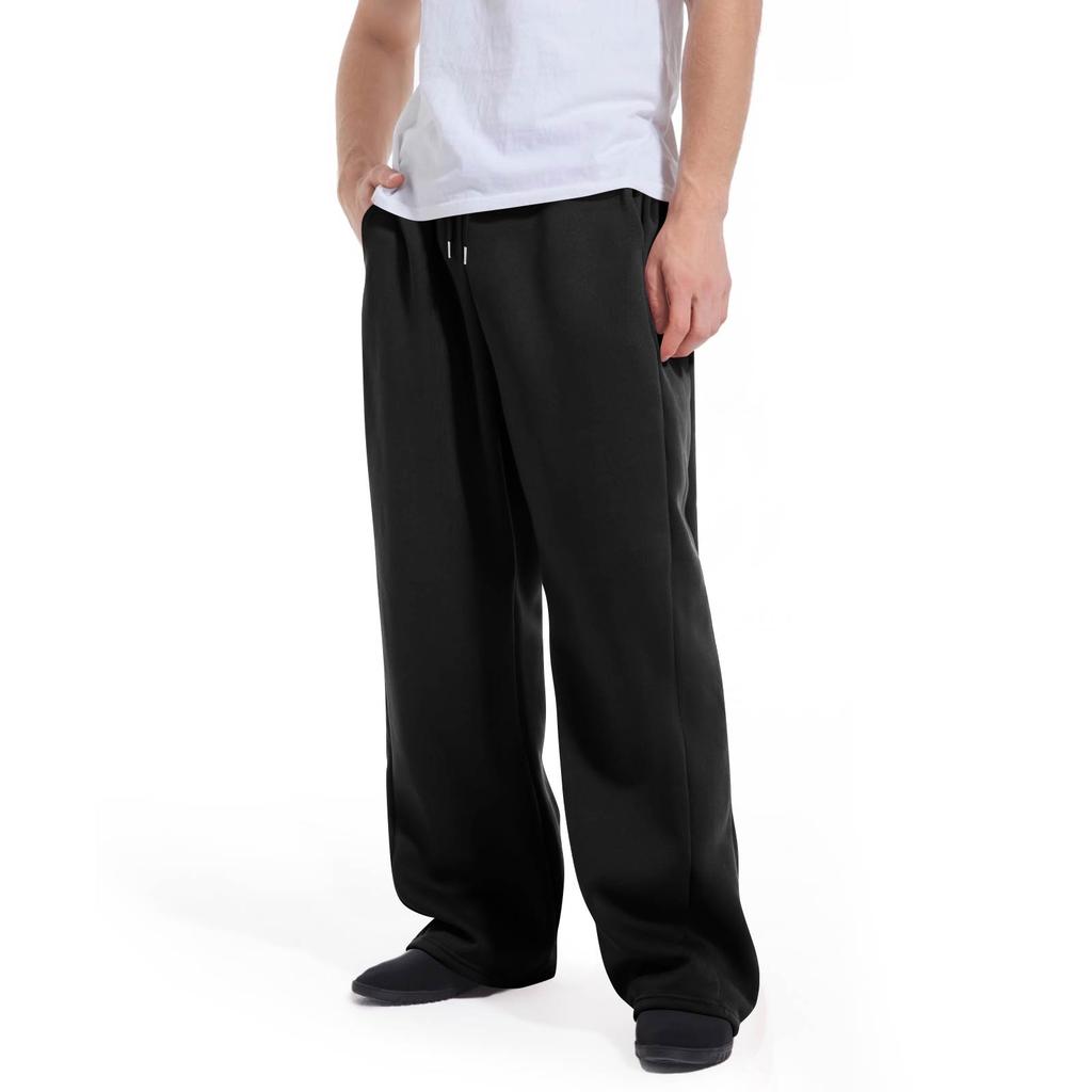 Men's Loose Casual Sweatpants Elastic Waist Drawstring Sports Pants