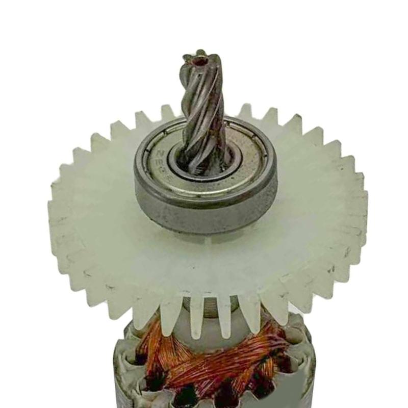 Copper Construction 10mm Electric Drill Rotor Engineered for Longevity Includes 6 Teeth and 608 626 Bearings for Power Tool