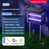 Outdoor Automatic Anti-Mosquito Lamp Waterproof Solar Mosquito Killer Light Courtyard Farm Large Insect Killer Artifact