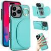 For iPhone 16 Pro Max Case RFID Blocking Wallet Kickstand Leather+TPU Phone Cover