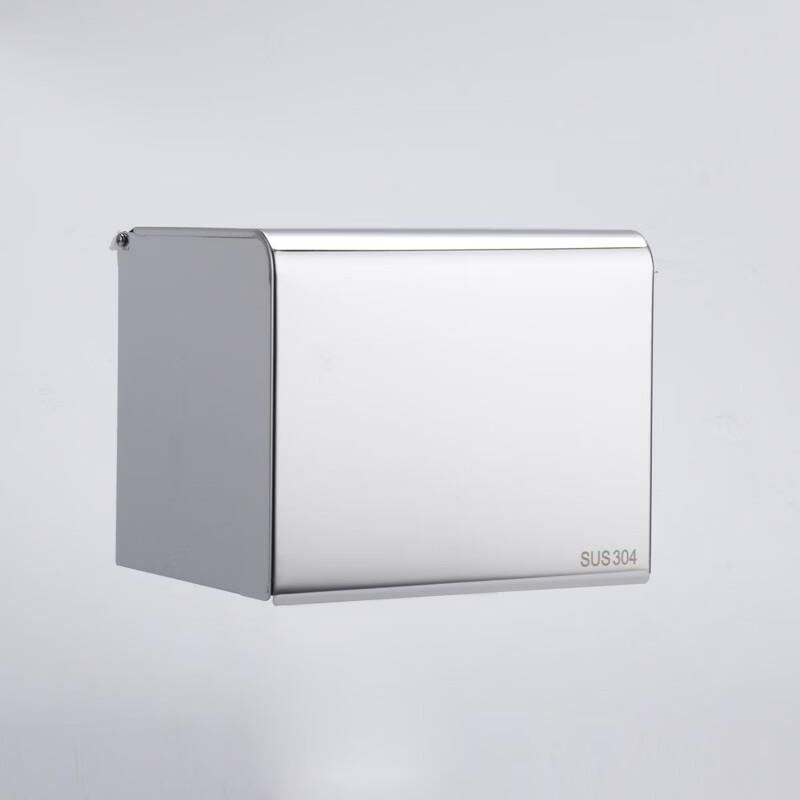 

cmaos K16 Stainless Steel Waterproof Toilet Paper Holder with Hook