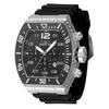 Pánské hodinky Pro Diver Chronograph Silikonový řemínek Černý ciferník Quartz 47282 100M