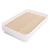 Vanity Tray Modern Minimalist Multifunctional Plastic MDF Decorative Tray for Perfume Makeup Keys Watches Square