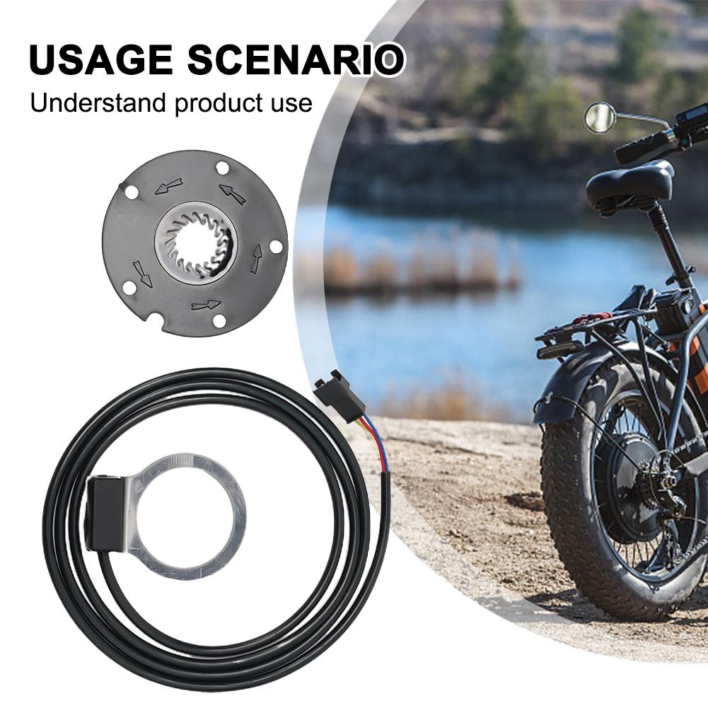 5/8/12 Magnets Booster Speed Sensor Alloy Electric Bicycle