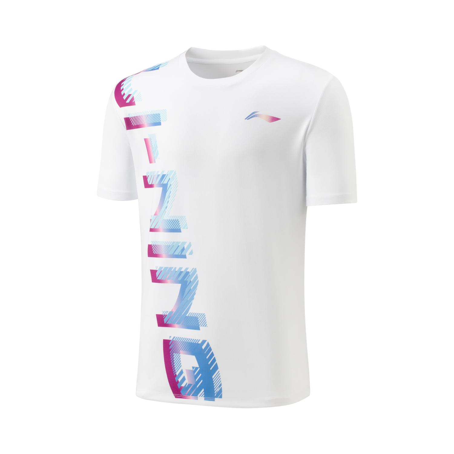 

Li Ning Sports Casual Minimalist Short Sleeve Футболка Unisex Tops White AHSV045-2 L