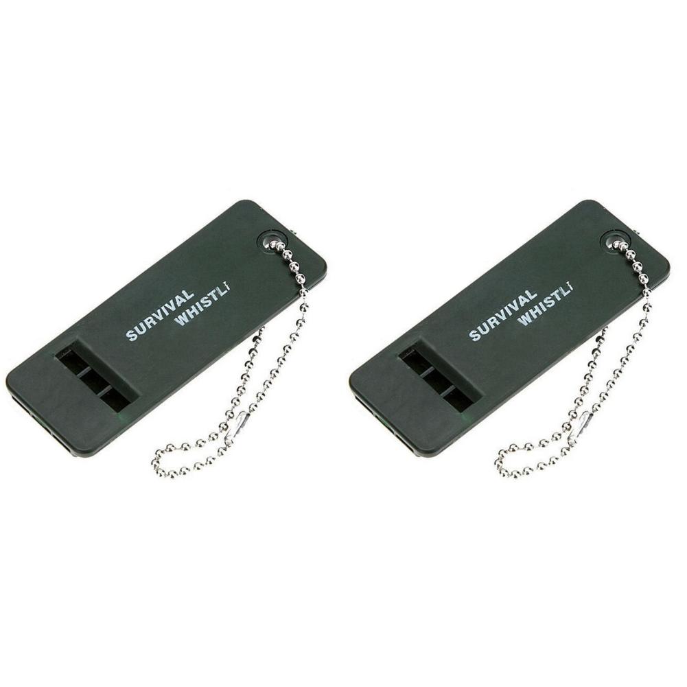 Notfall-Überlebenspfeife Hohe Dezibel Sicherheits-Mehrtonpfeife Rettungssignal Werkzeug für Camping Bergsteigen