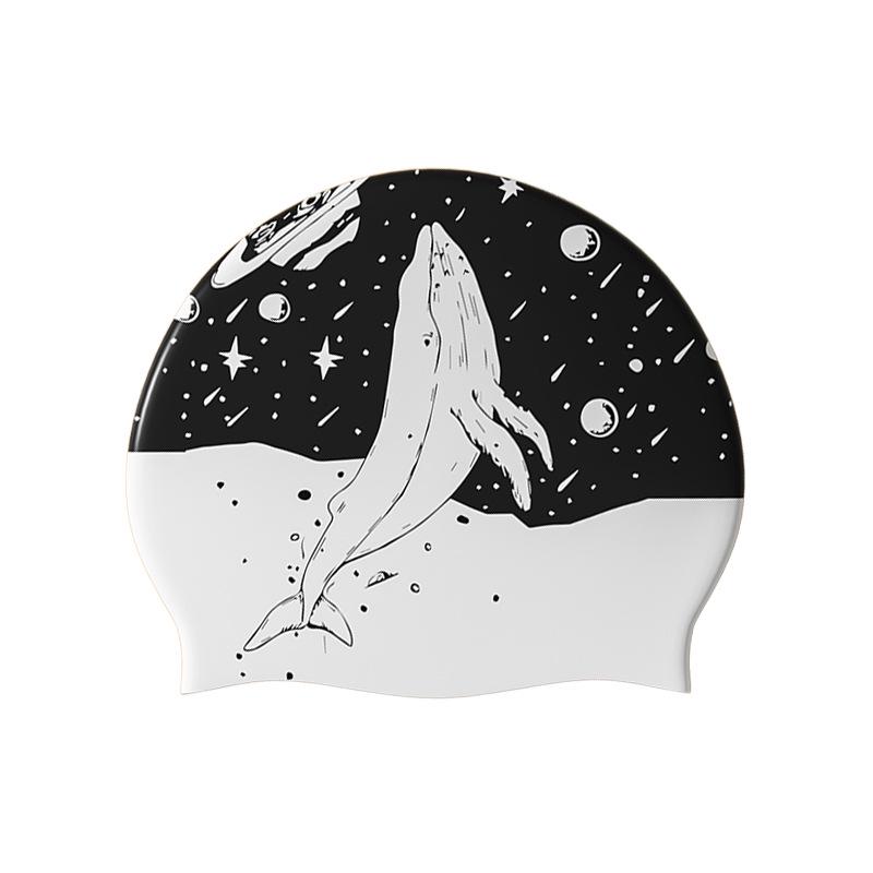 Silicone Waterproof Swim Cap – Comfortable, Non-Tightening, Enlarged & Stylish