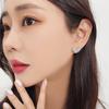 Volare Savezone03 Cubic Frill Ribbon Decorated Needle Earrings 2 Colors Savsss1493 (13192696)